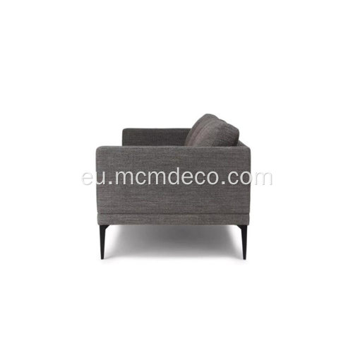 Triplo Meteorite ehuna griseko sofa